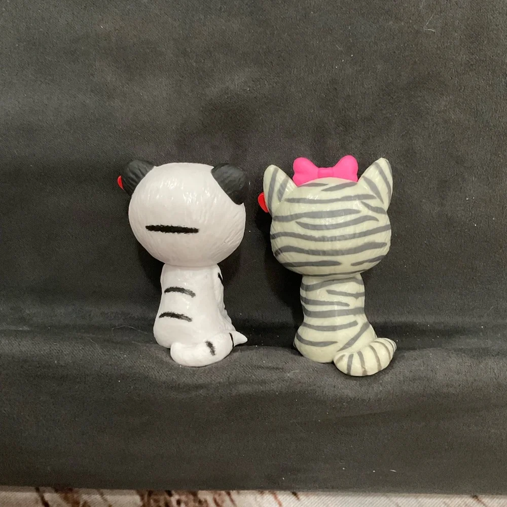 TY BEANIE BOO‎ MINIS TIGER AND CAT